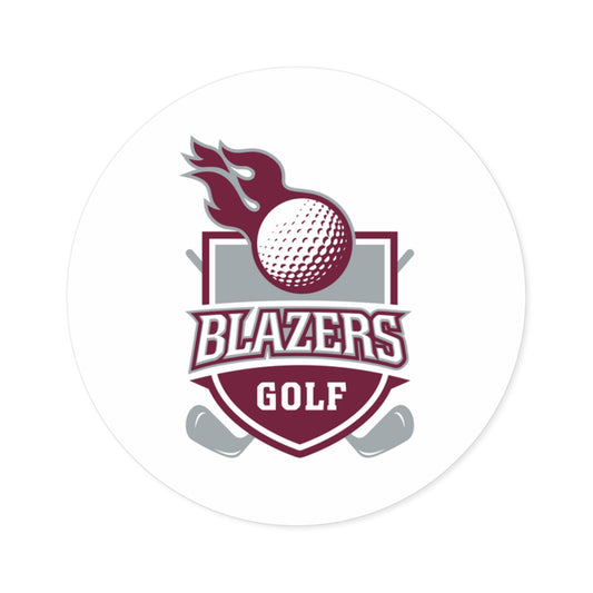 Blazers Golf Indoor/Outdoor Sticker