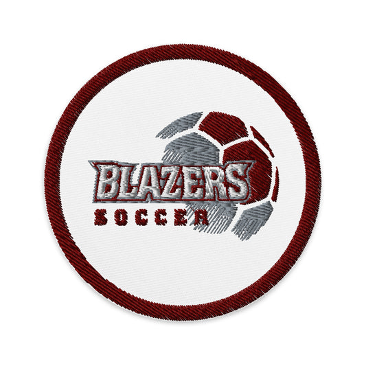 Blazers Soccer Embroidered Patch