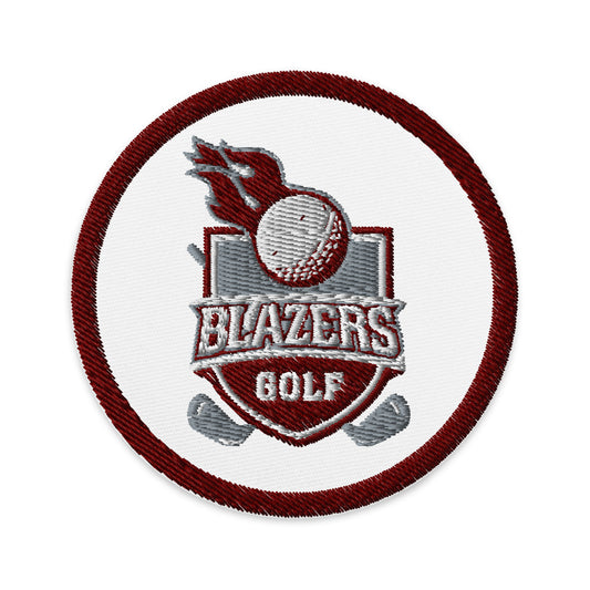 Blazers Golf Embroidered Patch