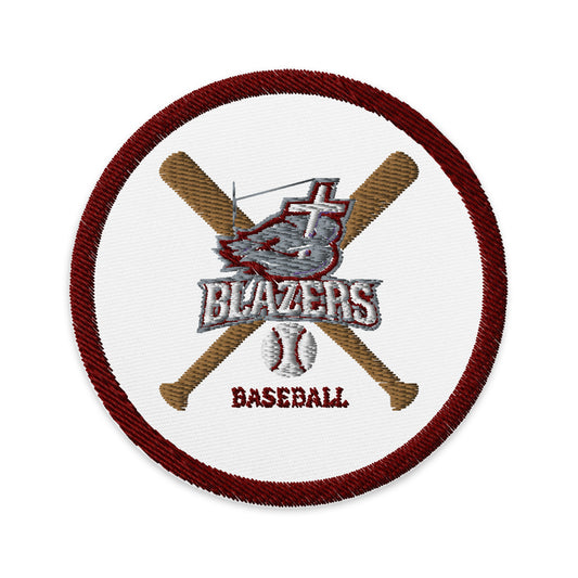 Blazers Baseball Embroidered Patch