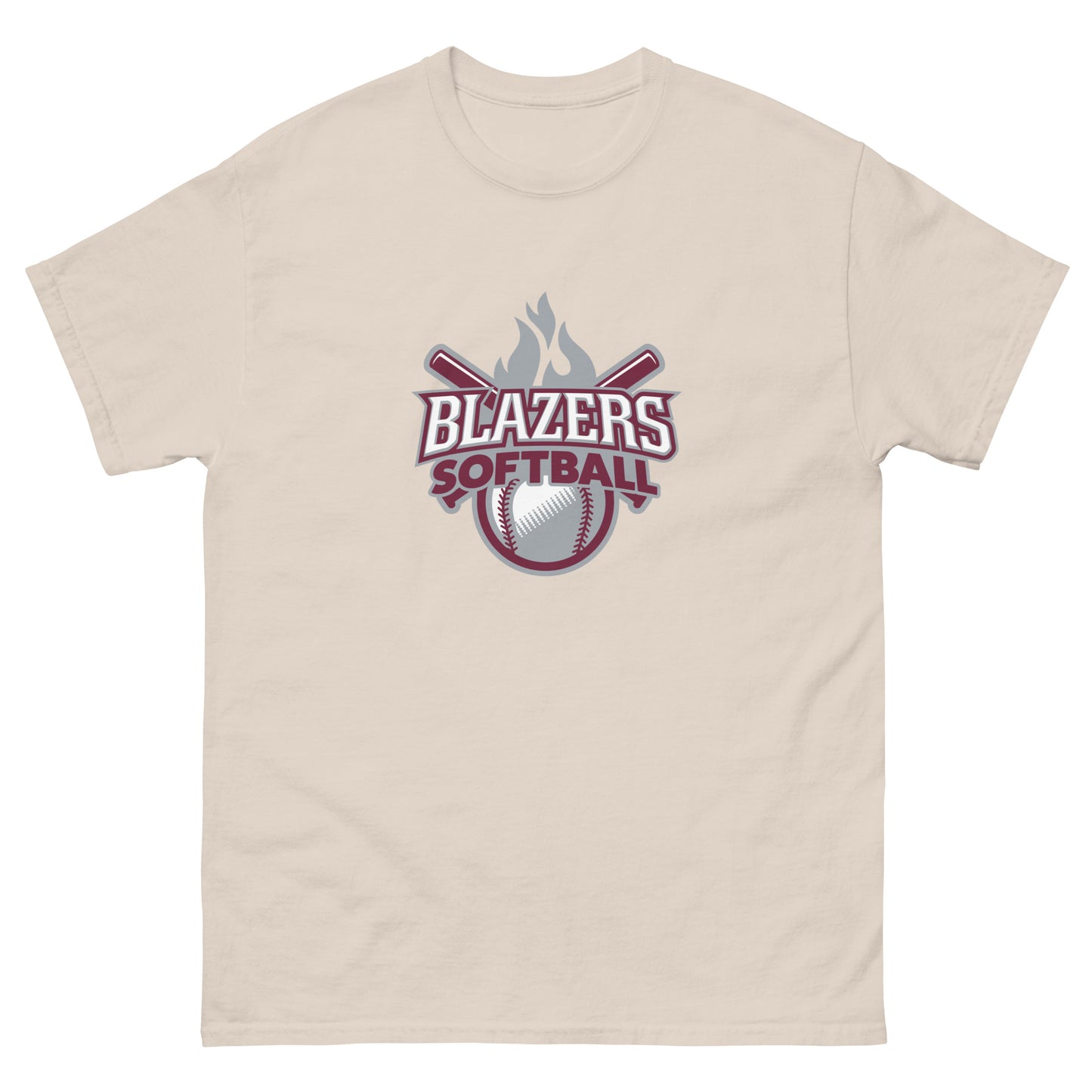 Blazers Softball Unisex Short-Sleeve T-Shirt (Gildan)
