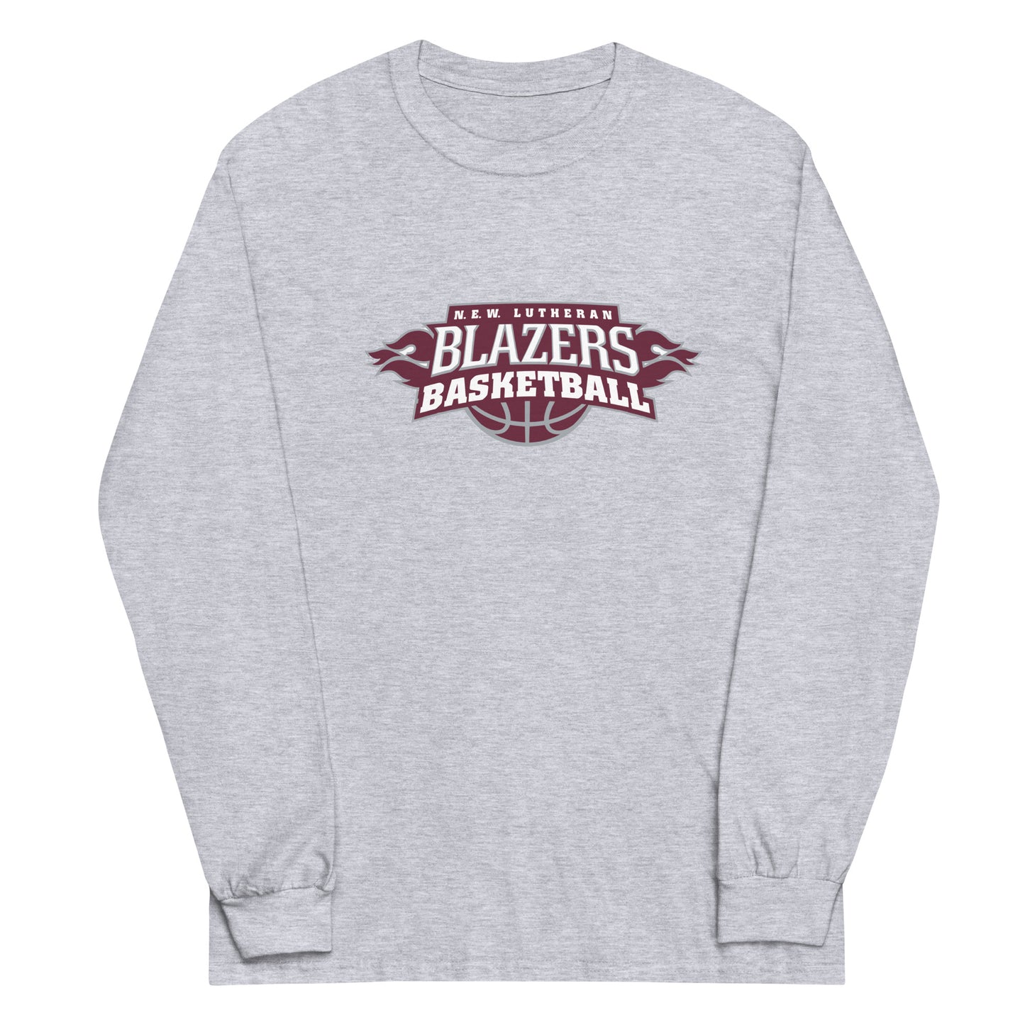 Blazers Basketball Unisex Long Sleeve T-Shirt (Gildan)