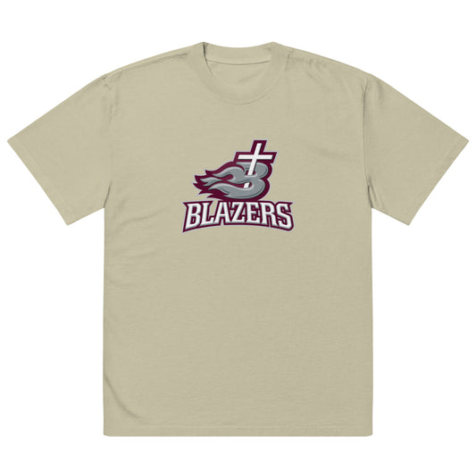Blazers Oversized Faded Short-Sleeve T-Shirt