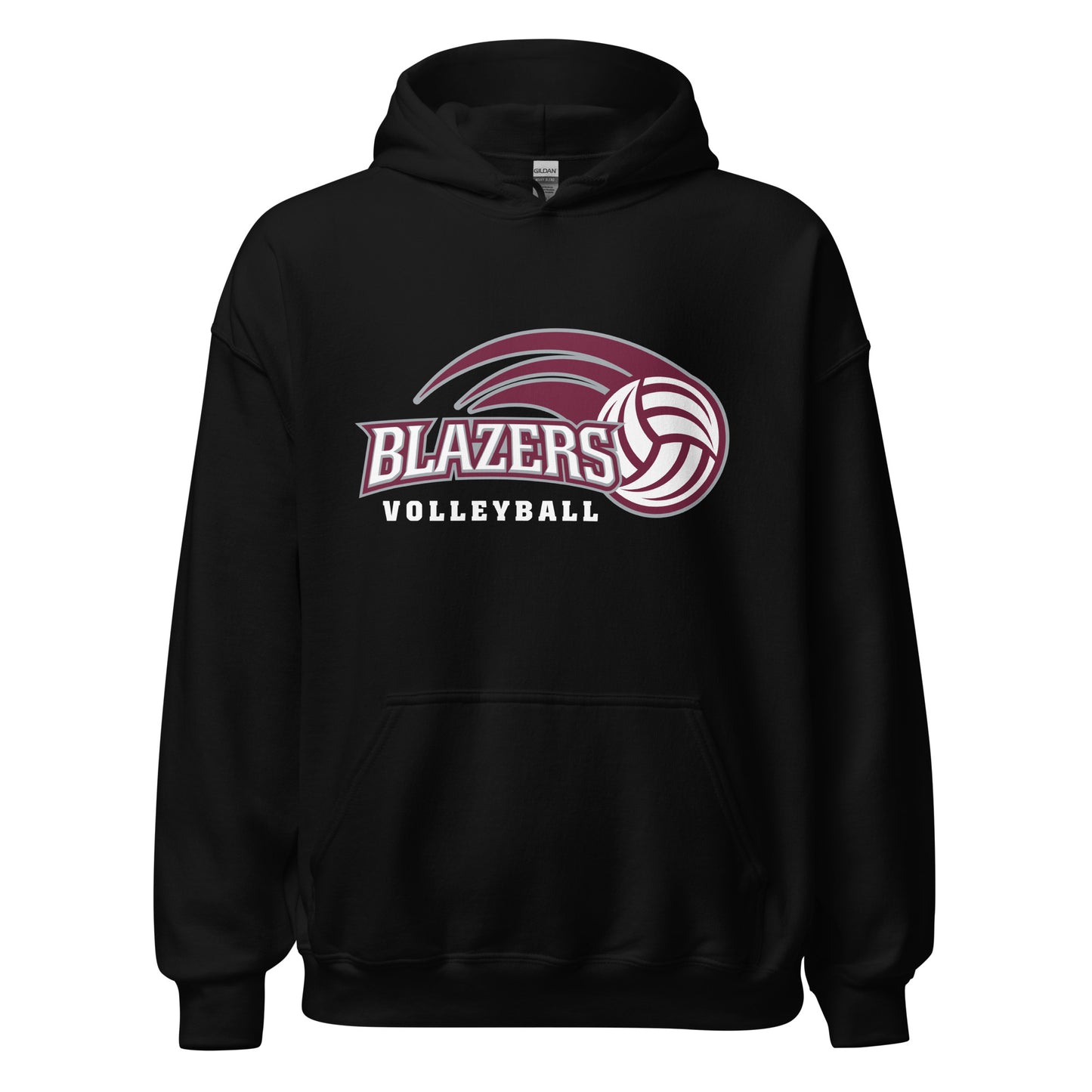 Blazers Volleyball Unisex Hoodie (Gildan)