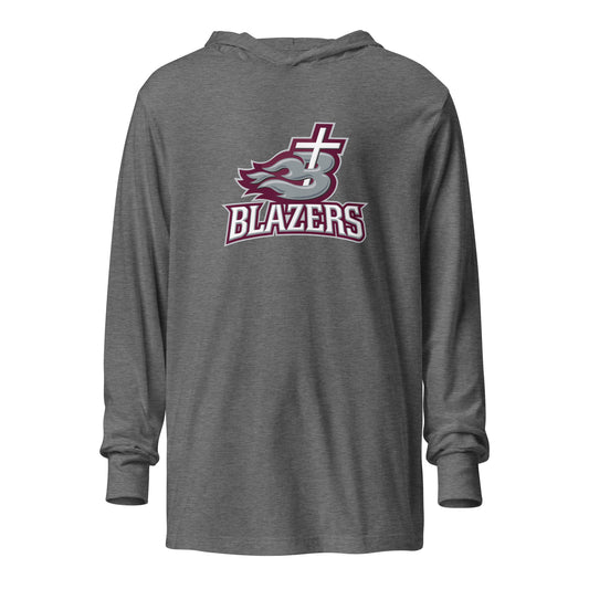 Blazers Unisex Long-Sleeve T-Shirt Hoodie (Bella & Canvas)
