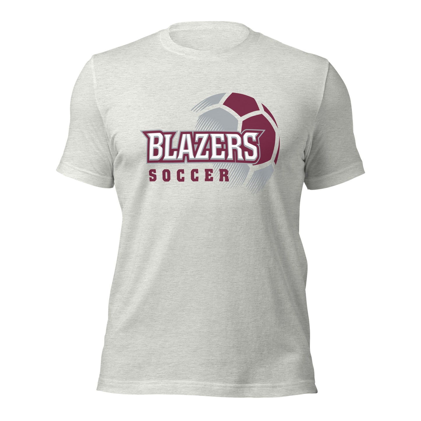 Blazers Soccer Unisex Short-Sleeve T-Shirt Light Colors Second Design