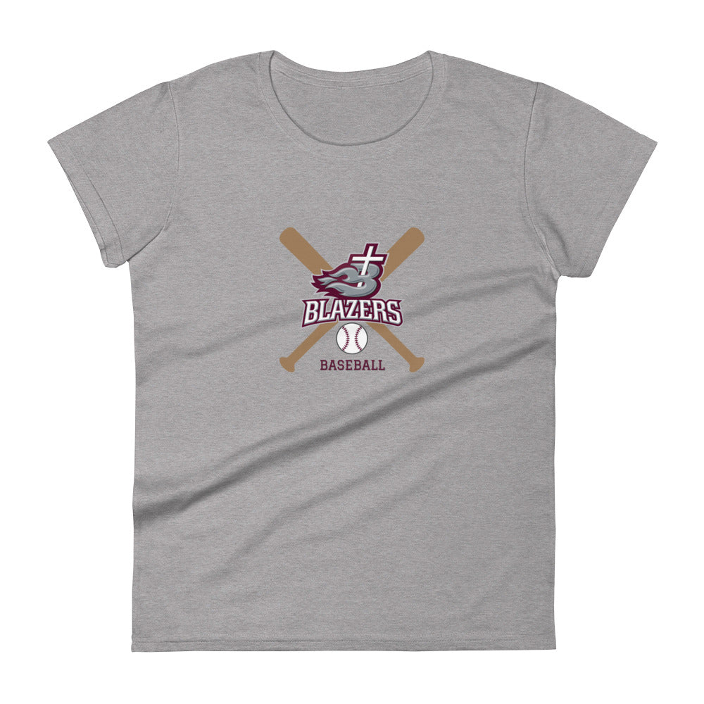 Blazers Baseball Women's Short-Sleeve T-Shirt (Gildan)