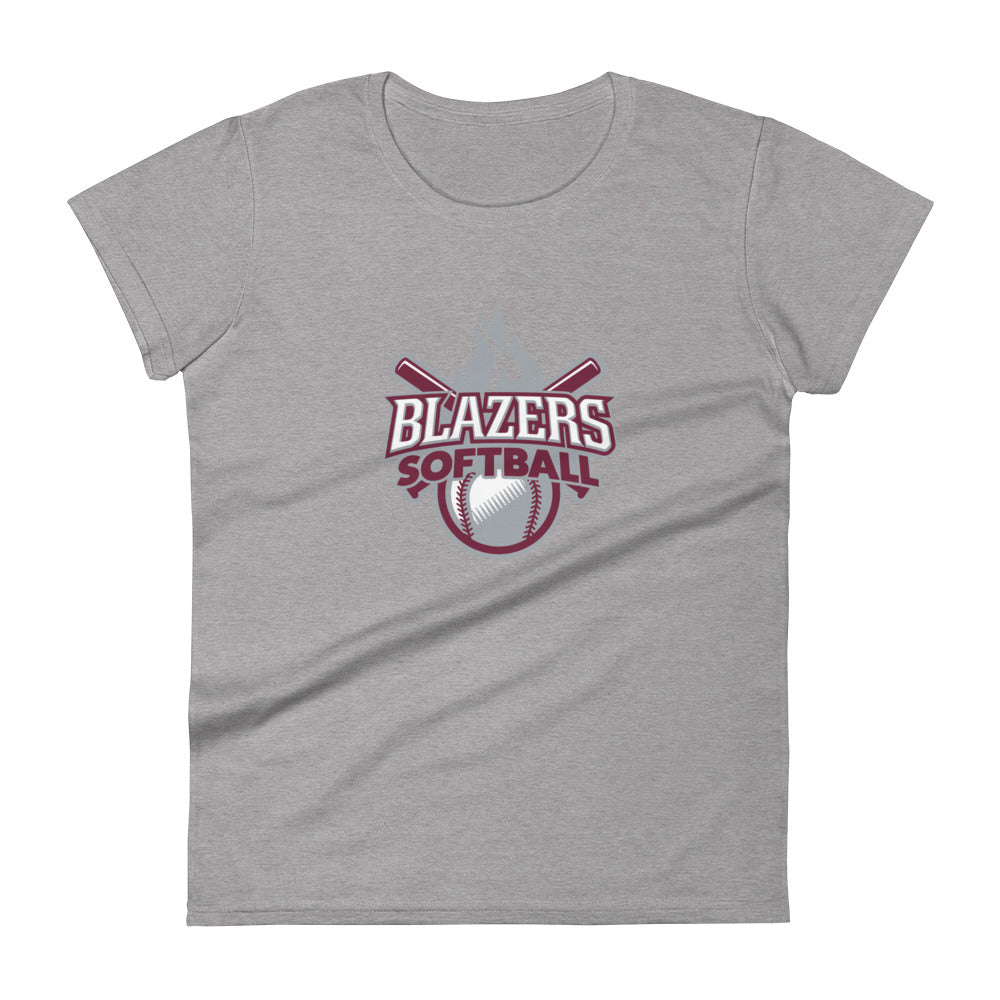 Blazers Softball Women's Short-Sleeve T-Shirt (Gildan)