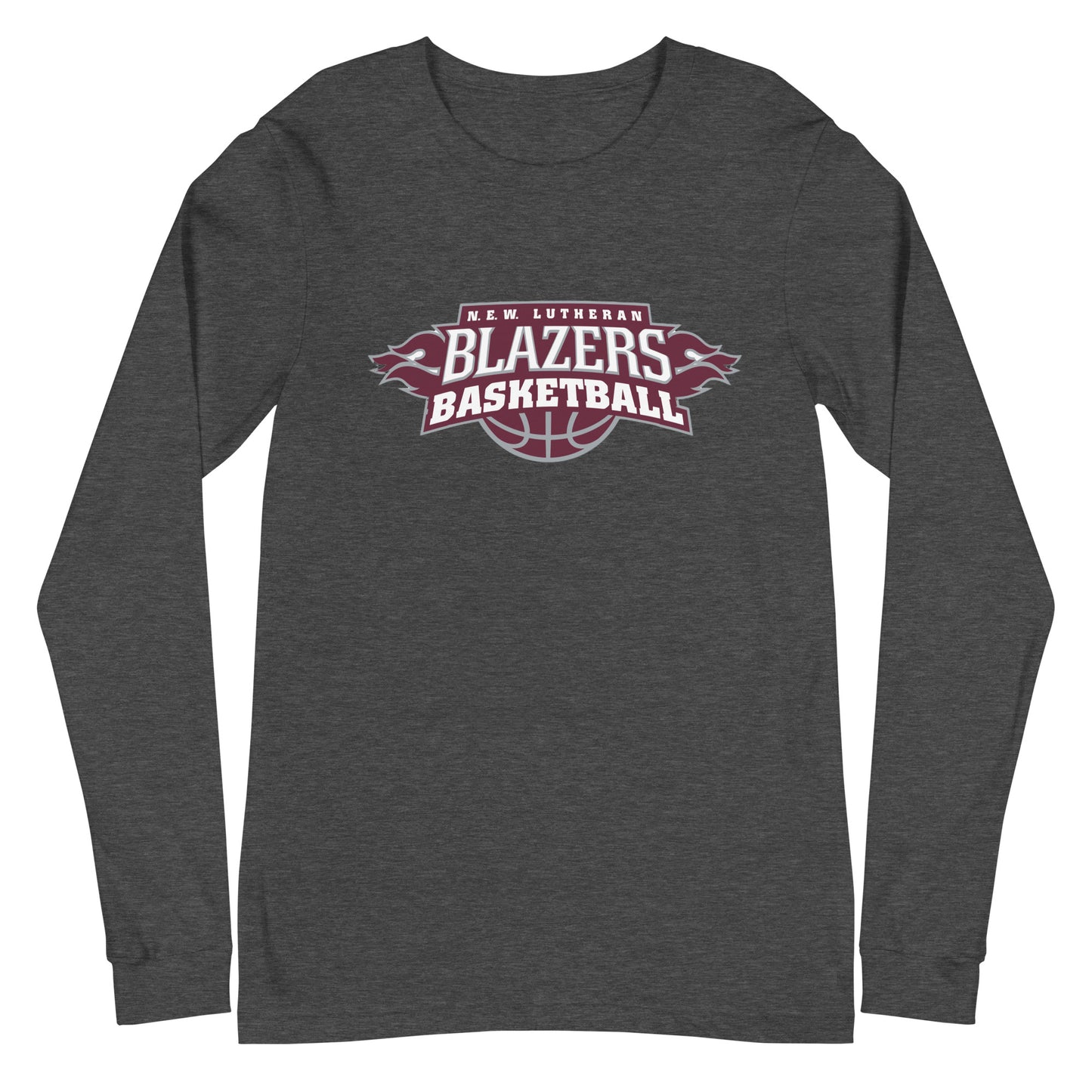Blazers Basketball Unisex Long Sleeve T-Shirt (Bella & Canvas)